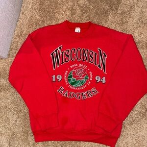Vintage University of Wisconsin Sweatshirt